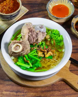 Bún/Mì/Hủ tiếu sườn/xí quách